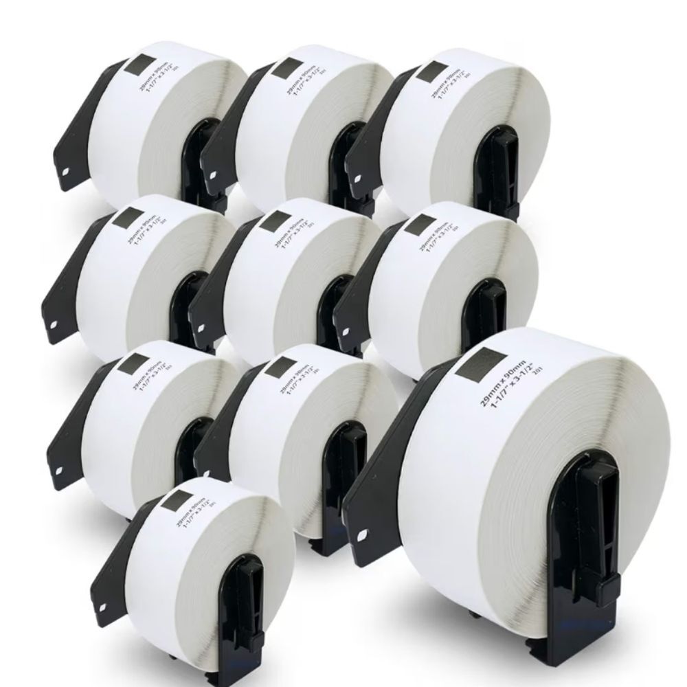 Betckey Label Rolls 10 Pack 2/3"x2-1/8"